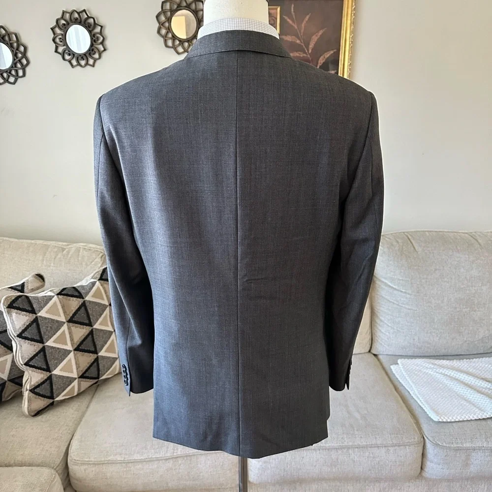 J Crew Ludlow Jacket Silver Grey Blazer Men's Size 40R